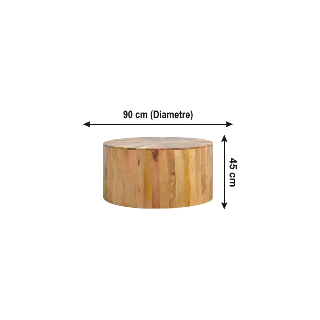 Rounded Edge Coffee Table - Avivra