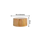 Rounded Edge Coffee Table - Avivra
