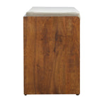 Mud Linen Top Shoe Storage Cabinet - Avivra