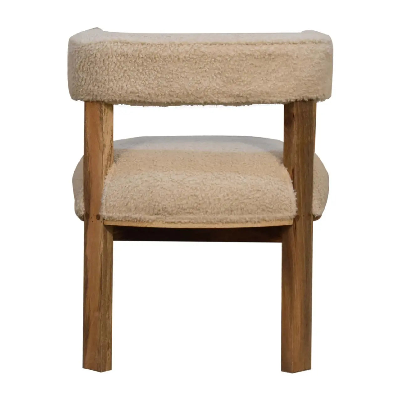 Bouclé Upholstered Accent Chair - Avivra