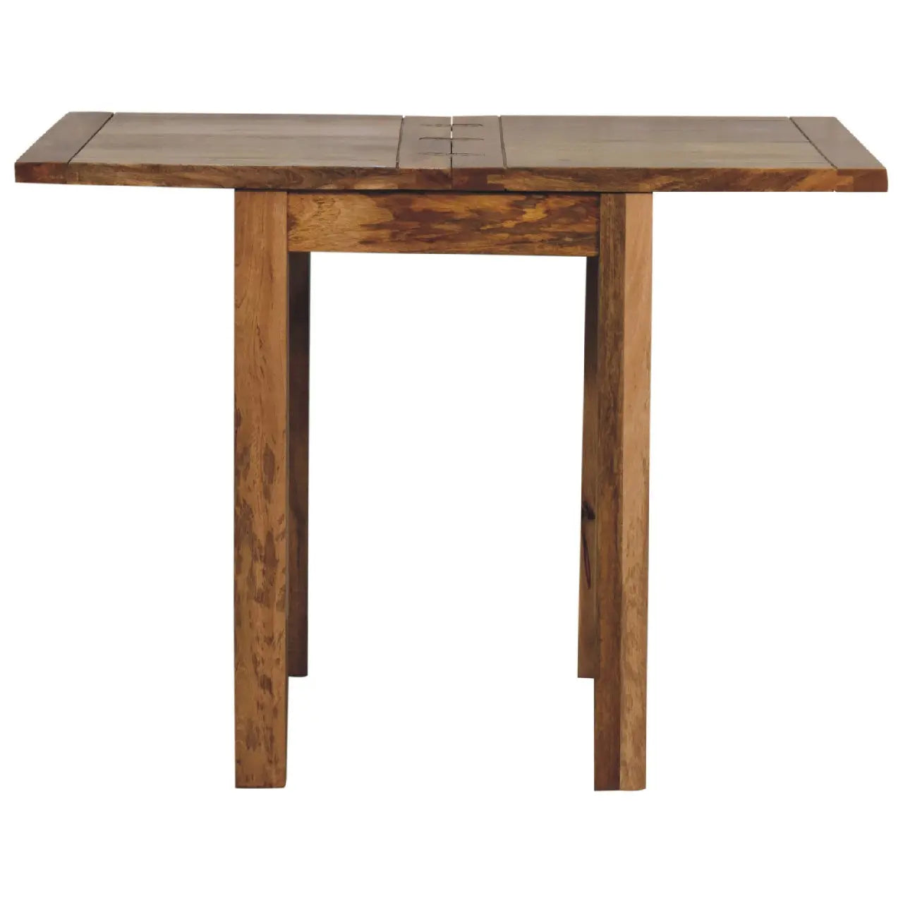 Wooden table with a white background