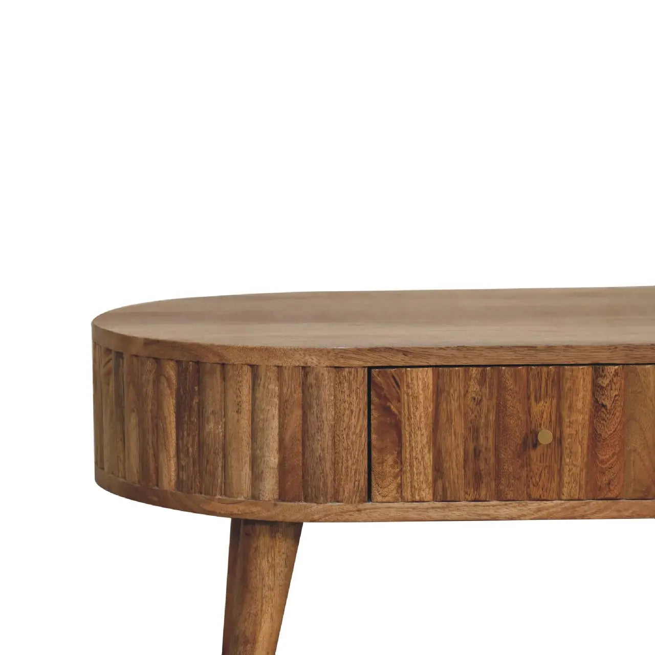 Oak-ish Stripe Coffee Table - Avivra