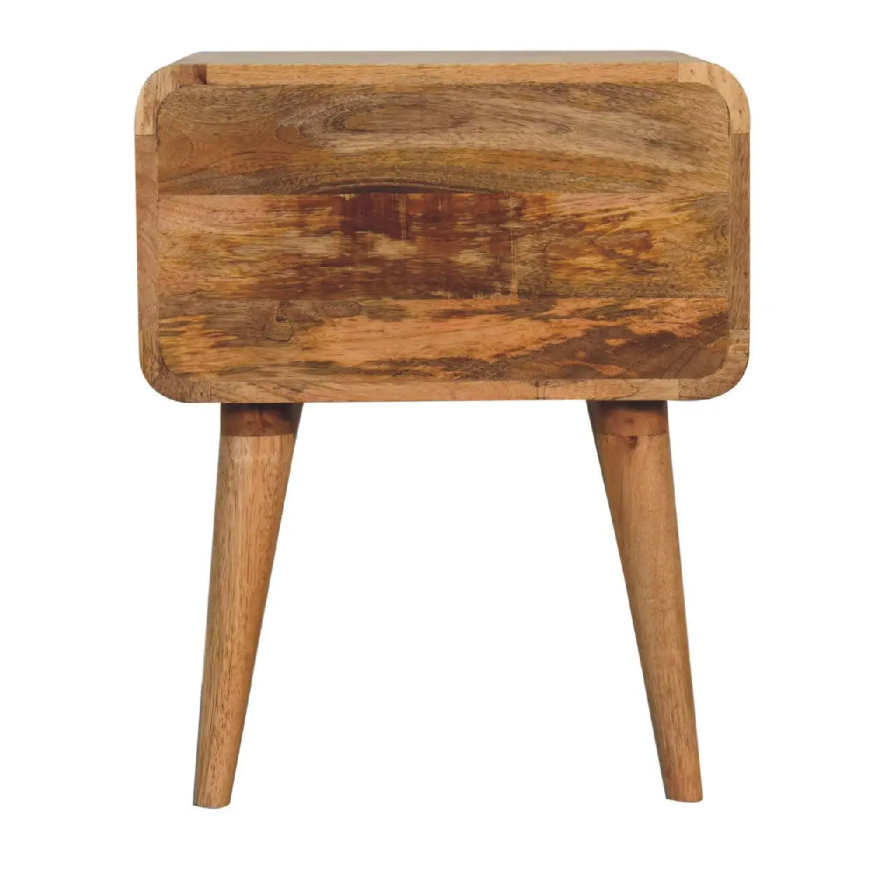Close-knit 2 Drawer Nightstand | Woven Rattan Design Avivra