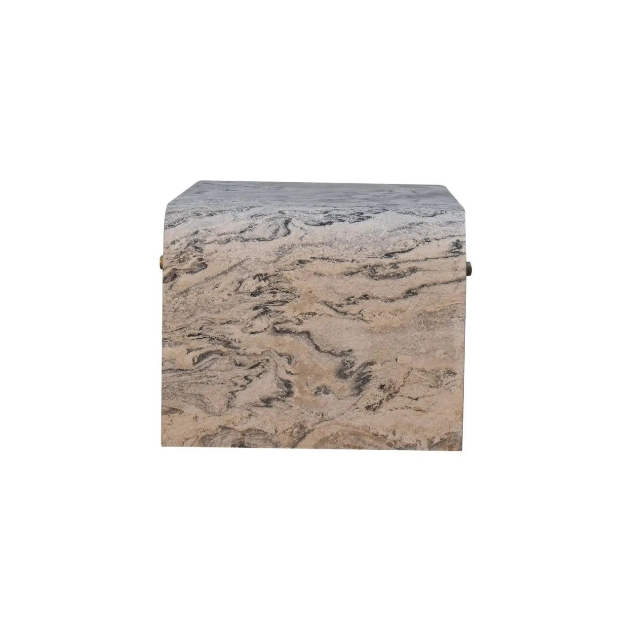 Nouveau Marble Effect Coffee Table – 4 Drawer - Avivra