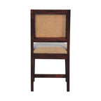 Cream Bouclé Rattan Chair Avivra