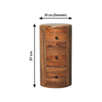 Oak-ish Drum Chest Avivra