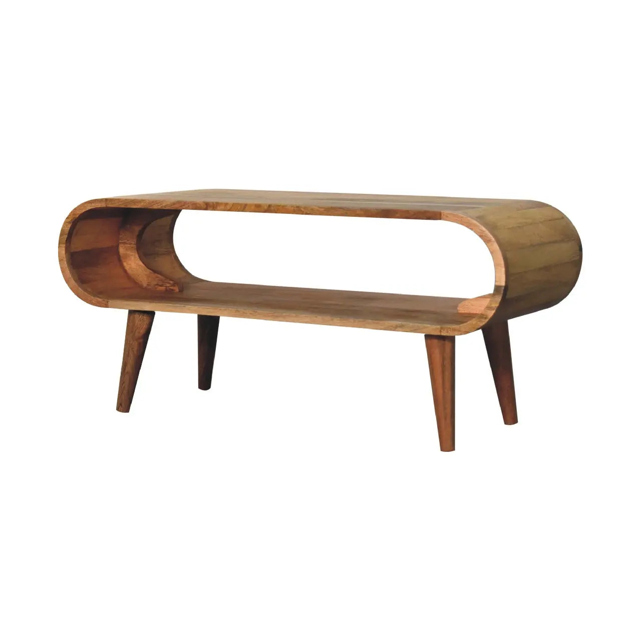 Amaya Nordic Style Oak-ish Coffee Table - Avivra