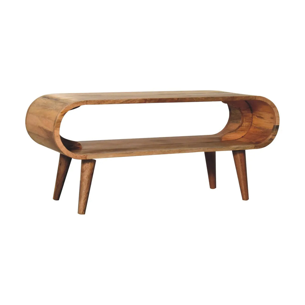 Amaya Nordic Style Oak-ish Coffee Table - Avivra