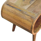 Amaya Nordic Style Oak-ish Coffee Table - Avivra