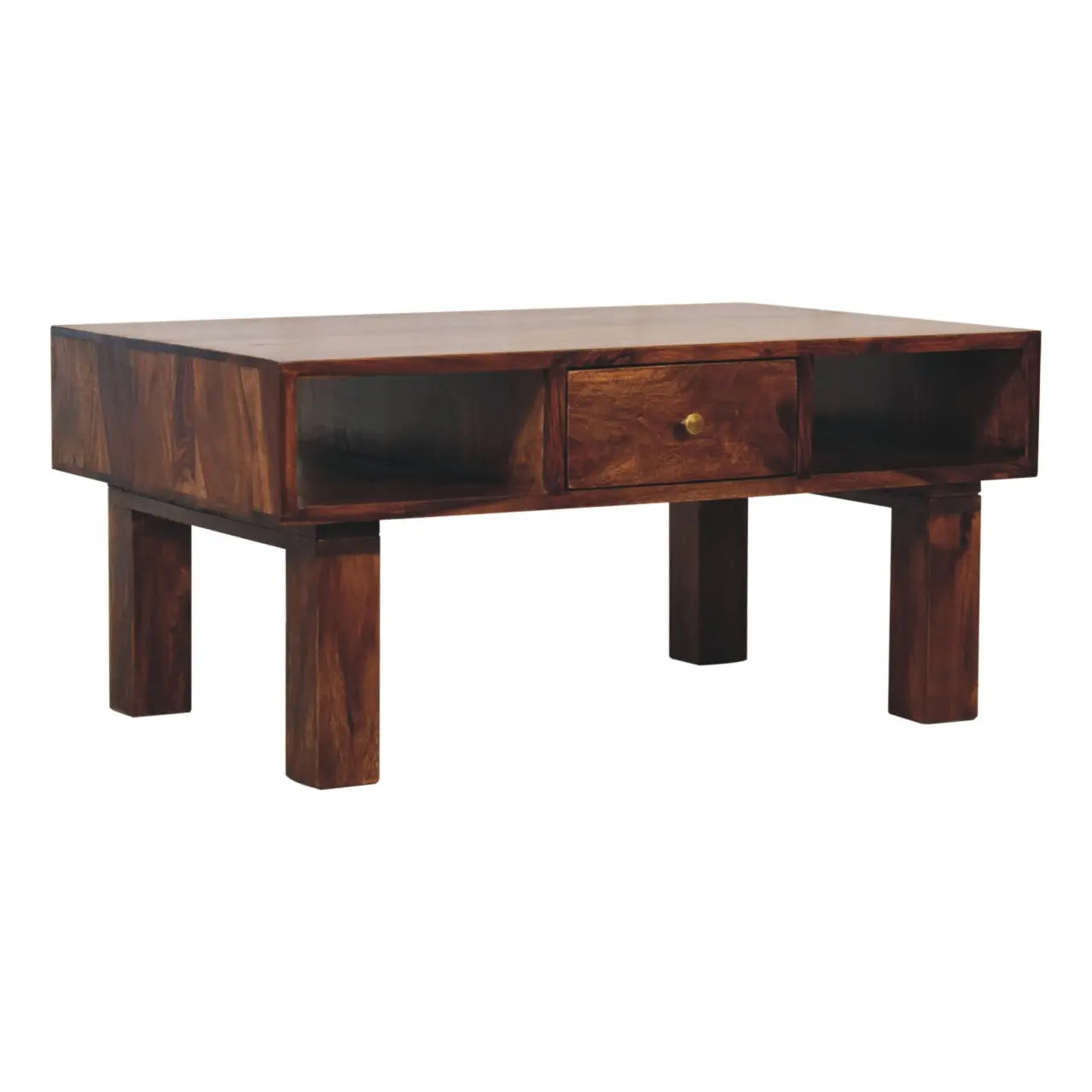 Tula Coffee Table – Sheesham Wood Chestnut Finish - Avivra
