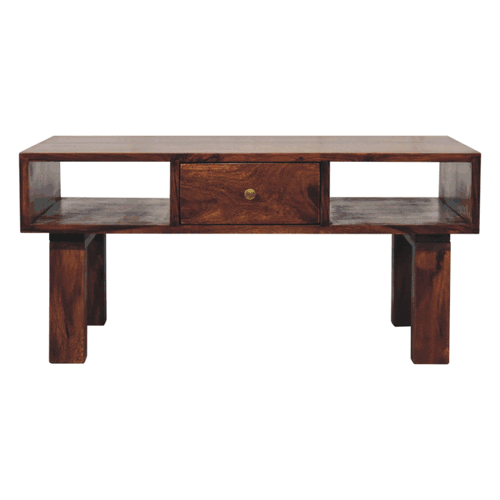 Tula Coffee Table – Sheesham Wood Chestnut Finish - Avivra