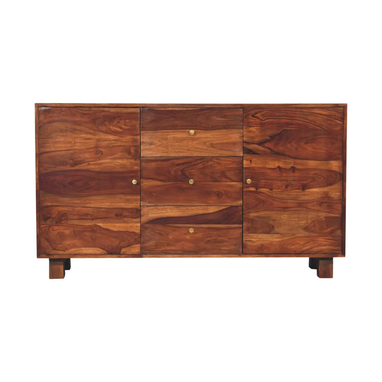 tula large sideboard crafted from solid sheesham wood