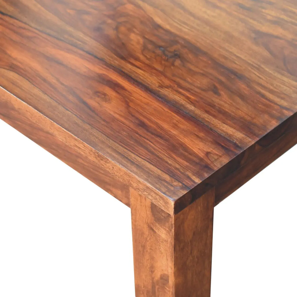 Tula Dining Table – Solid Sheesham Wood - Avivra