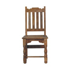 Granary Dining Chair Set of 2 – Hand-Distressed Oak-ish Finish - Avivra