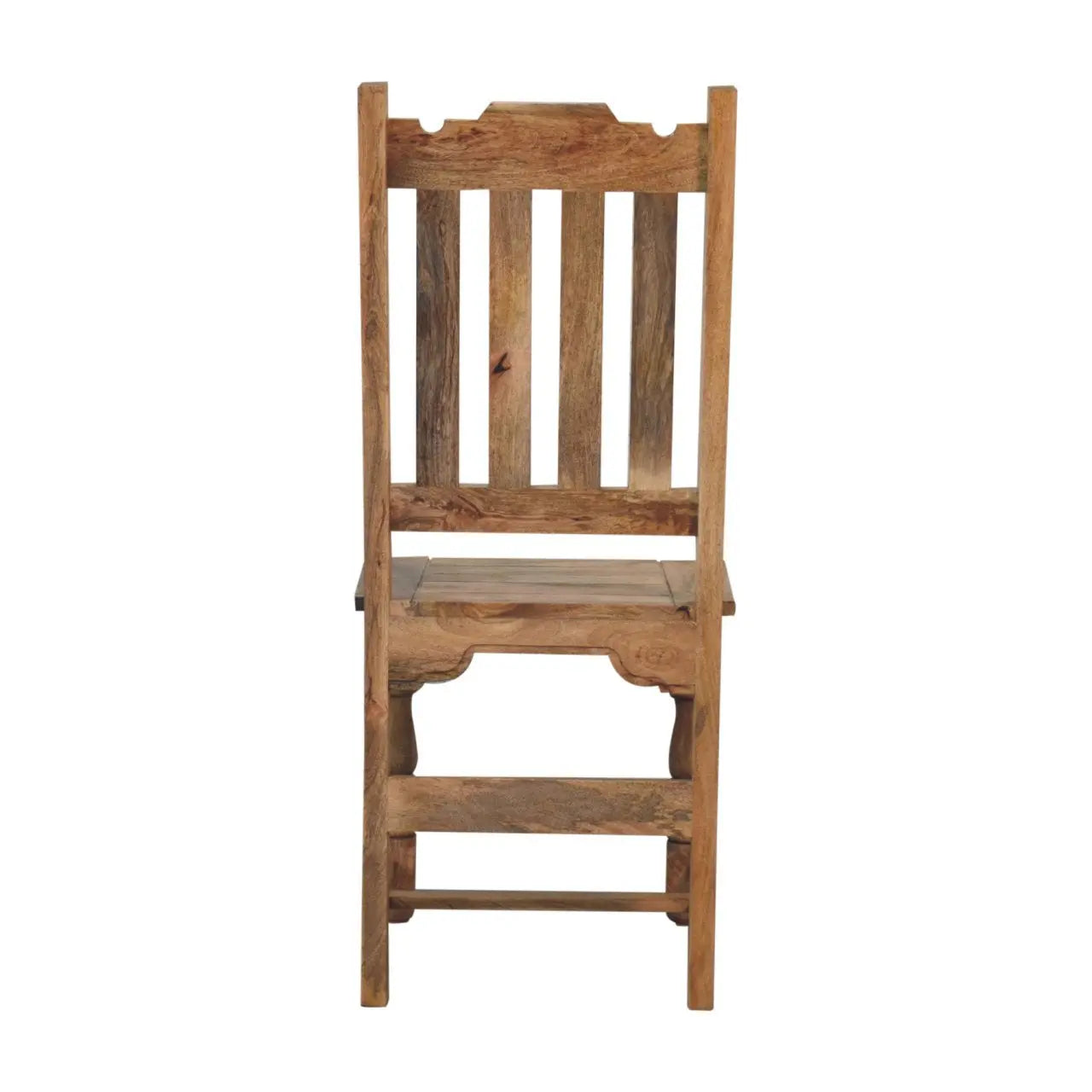 Granary Dining Chair Set of 2 – Hand-Distressed Oak-ish Finish - Avivra