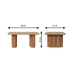 Soba Solid Wood Bench Avivra