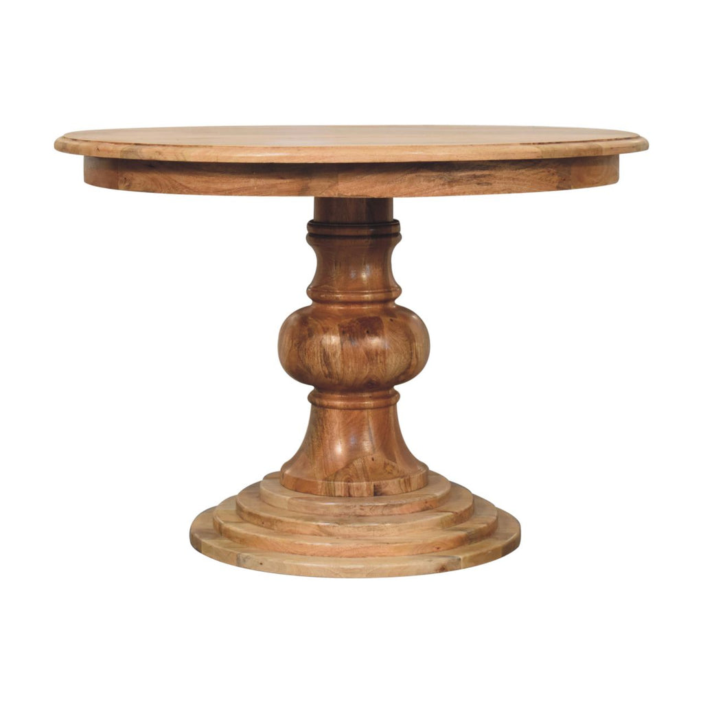 Round Turned Dining Table Avivra