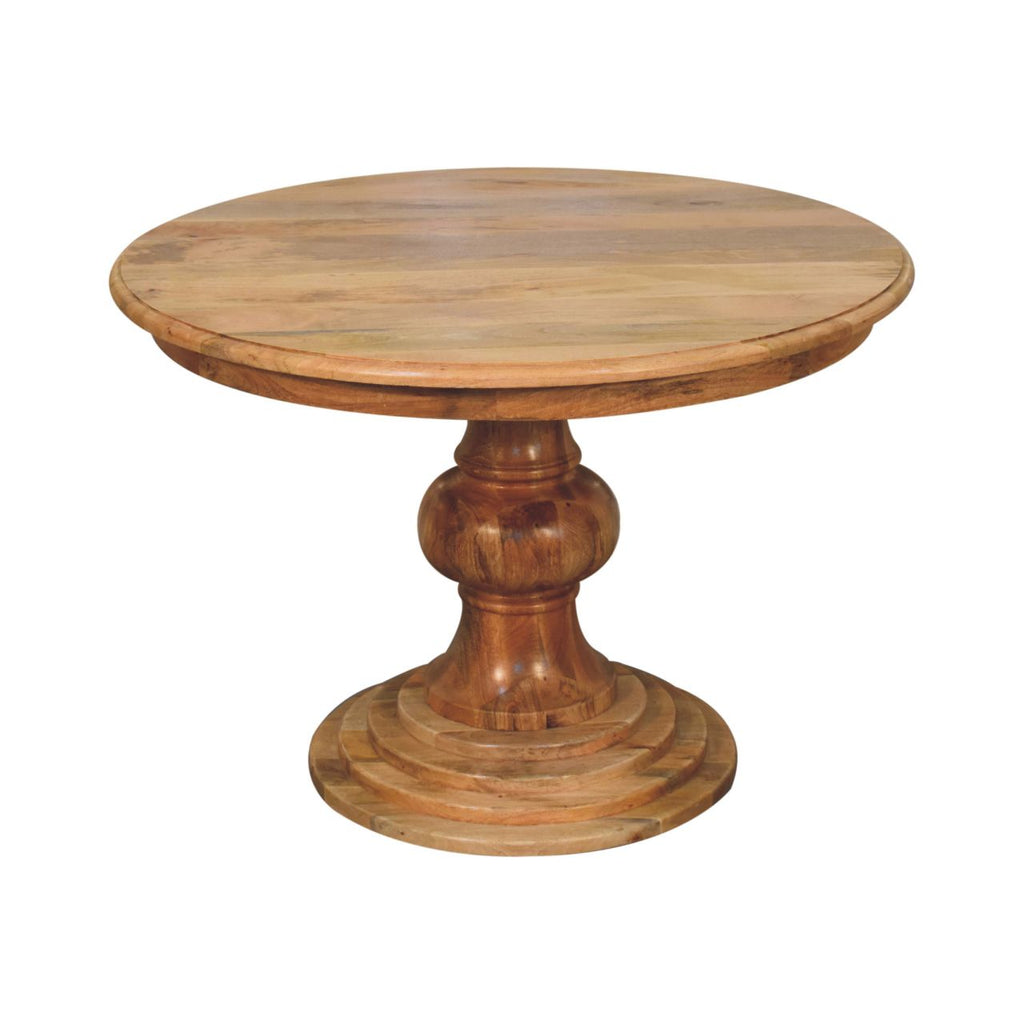 Round Turned Dining Table Avivra