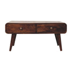 California Walnut Sonata Coffee Table Avivra