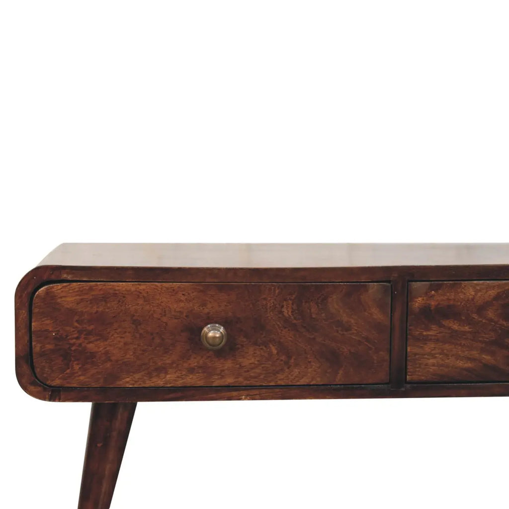 California Walnut Sonata Coffee Table Avivra