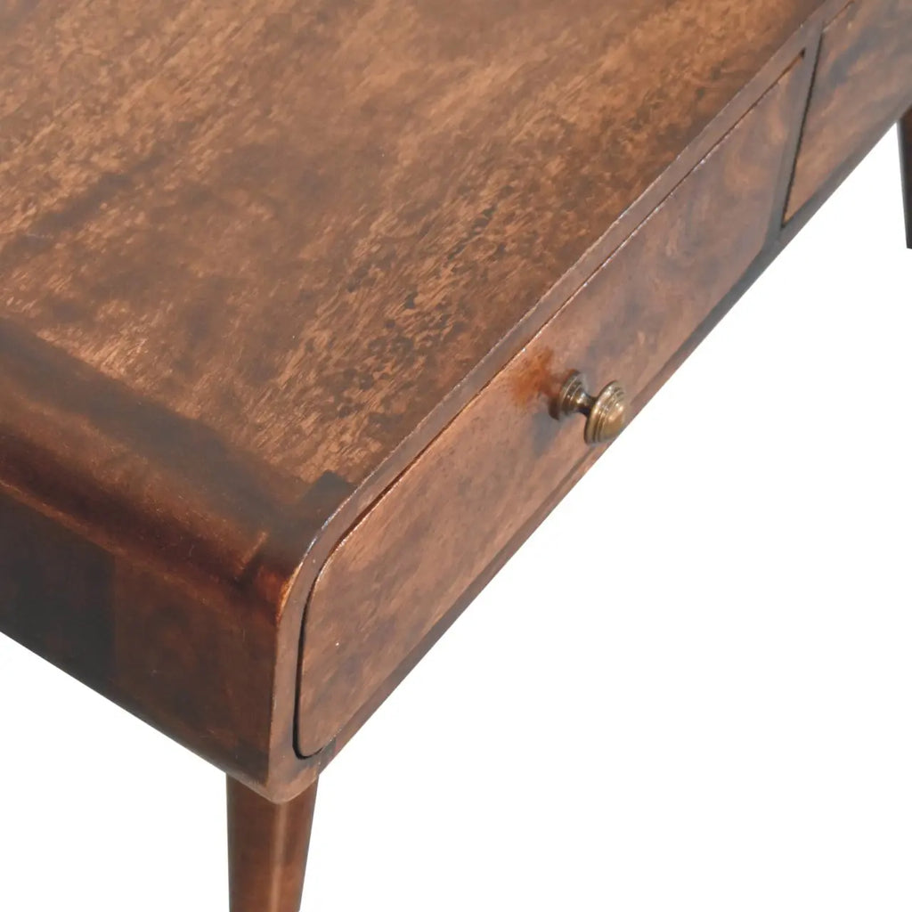 California Walnut Sonata Coffee Table Avivra