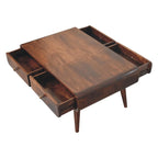 California Walnut Sonata Coffee Table Avivra
