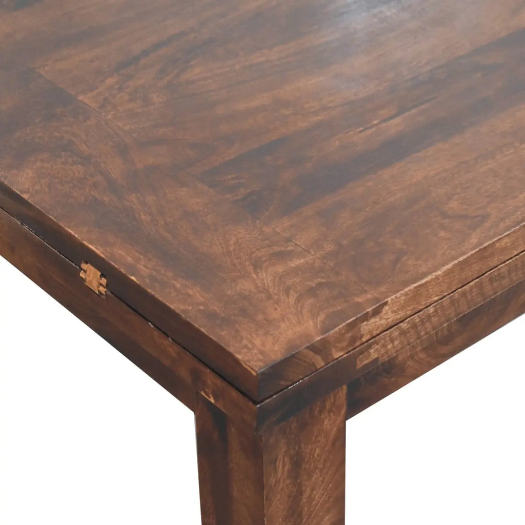 Butterfly Extension Dining Table – California Walnut Finish - Avivra