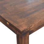 Butterfly Extension Dining Table – California Walnut Finish - Avivra