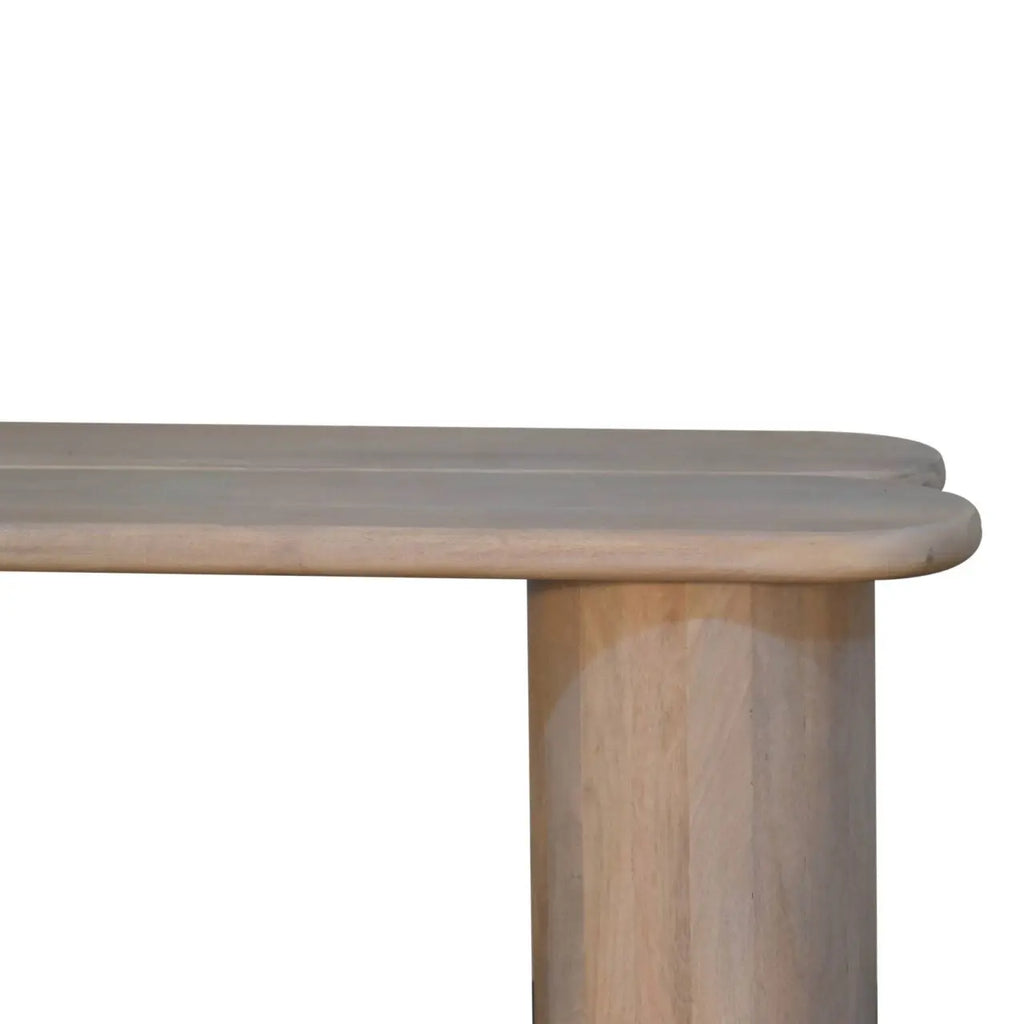 Twin Plank Mango Wood Bench - Avivra