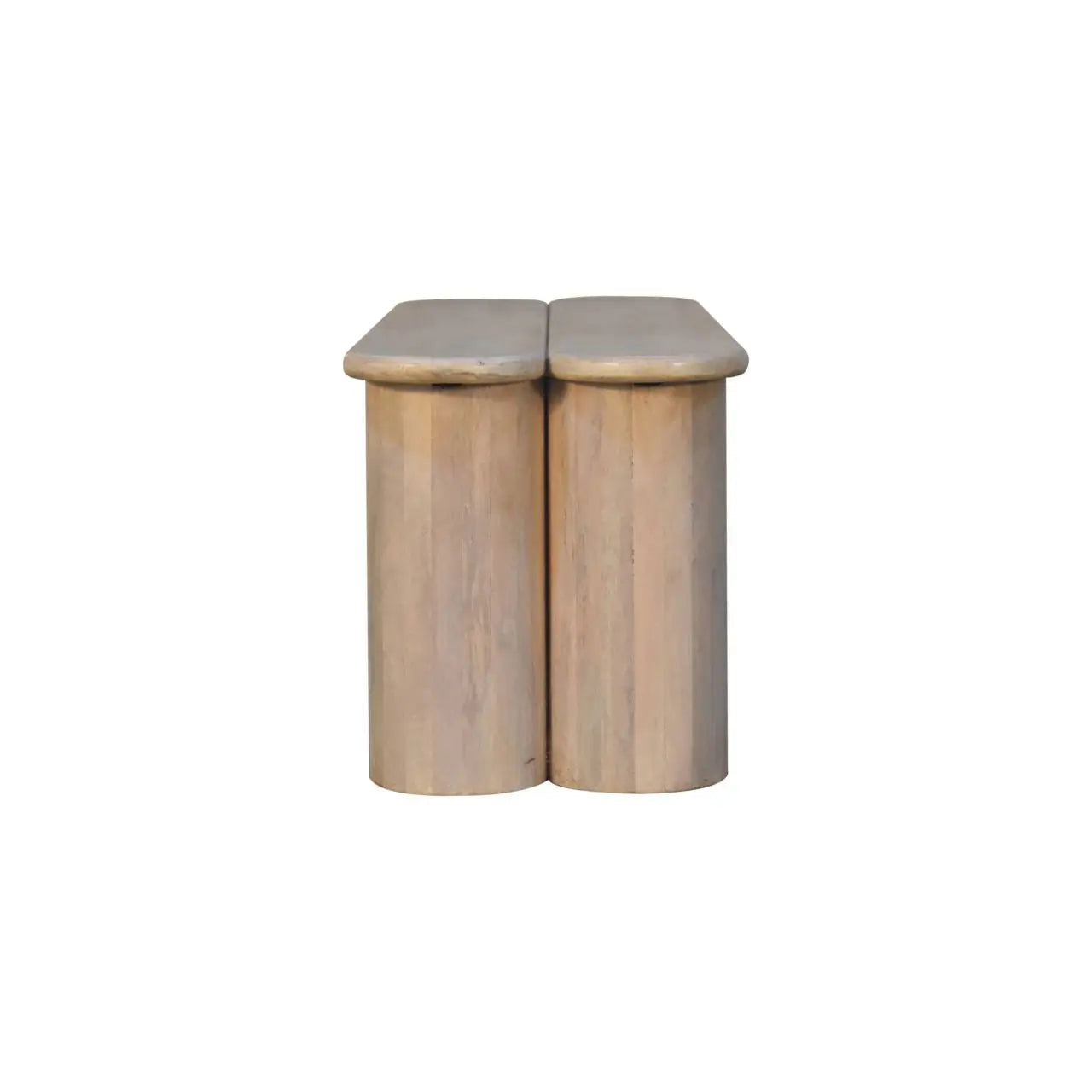 Twin Plank Mango Wood Bench - Avivra