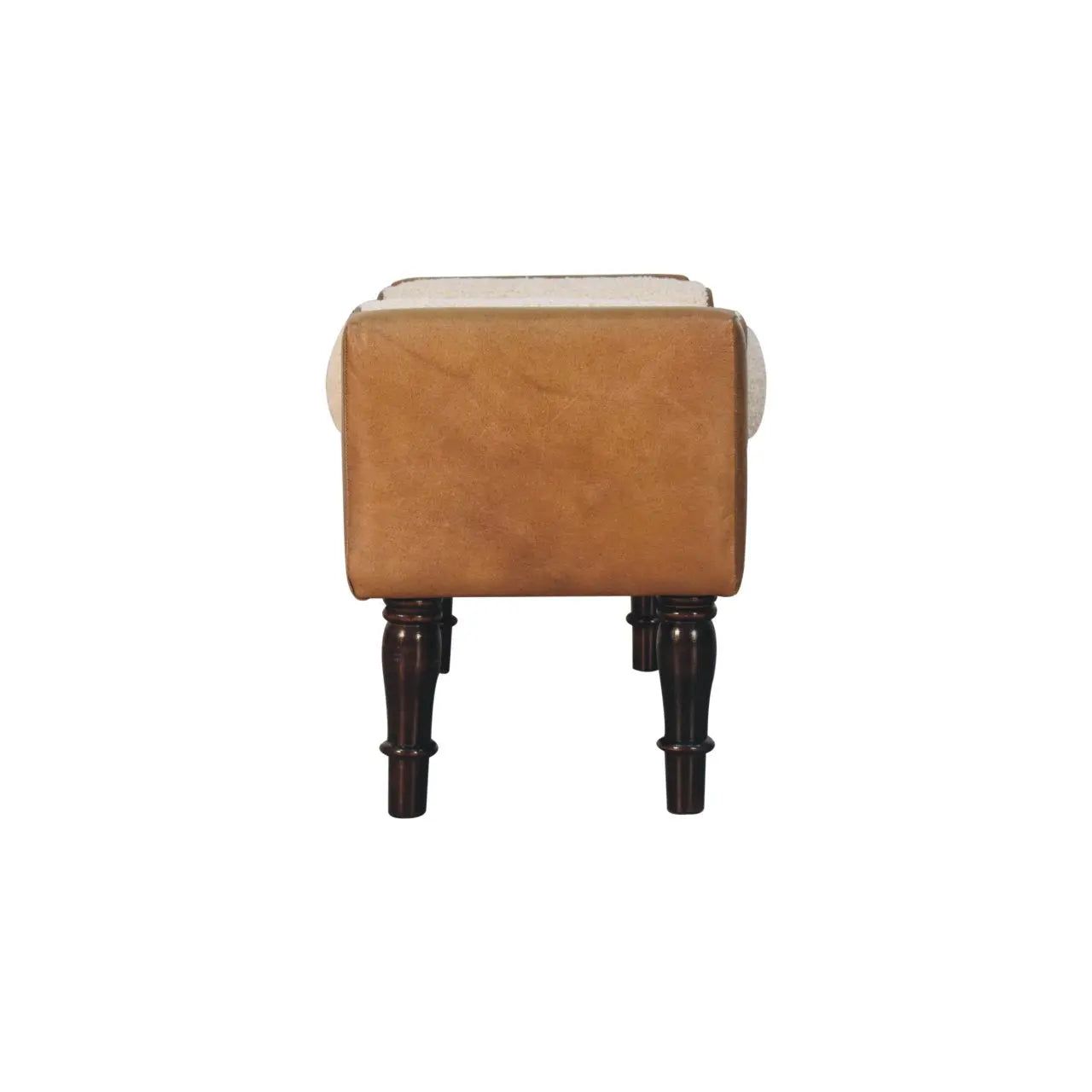 Chester Buffalo Leather Bench - Avivra