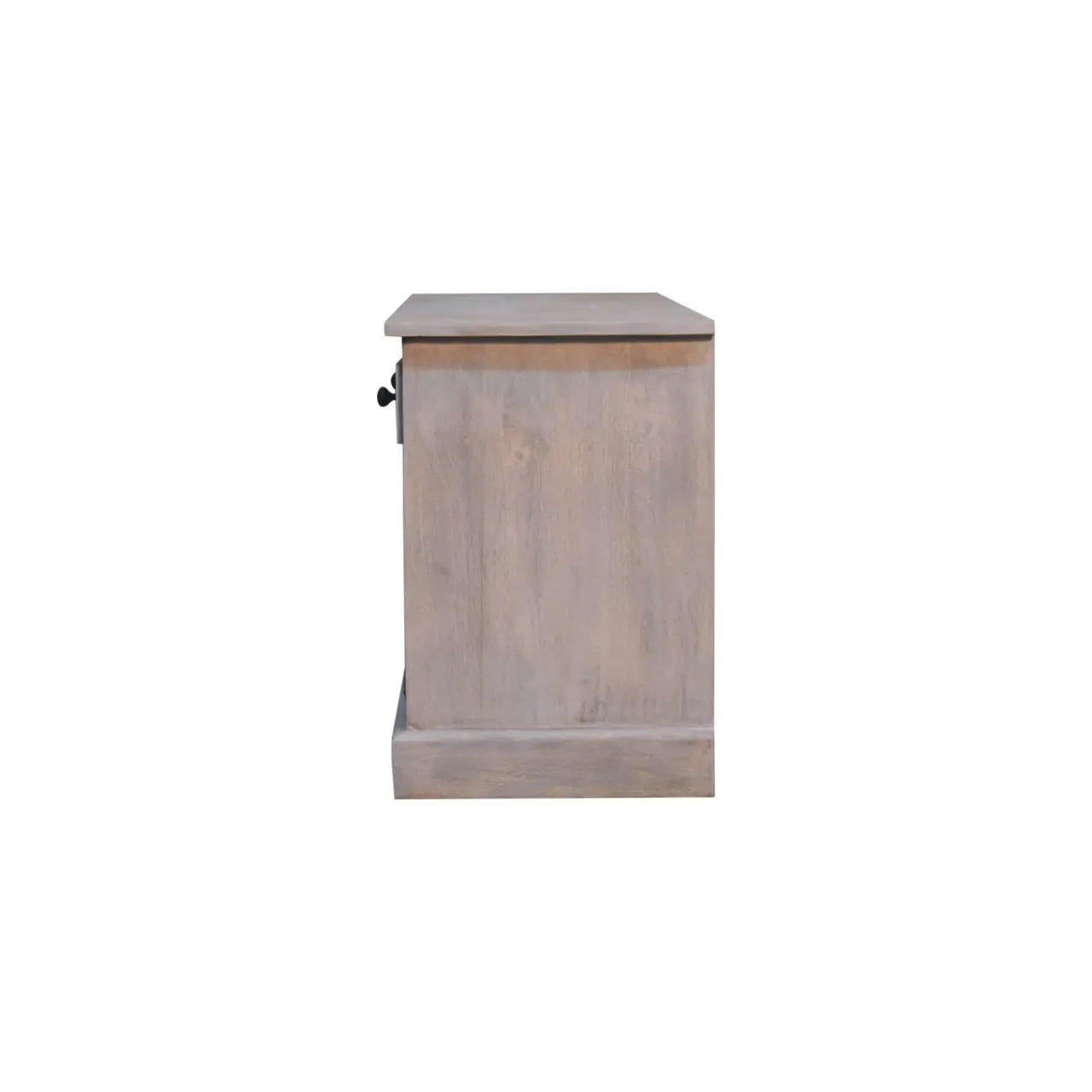 Acid Wash Basket Storage Cabinet | Wicker Storage - Avivra