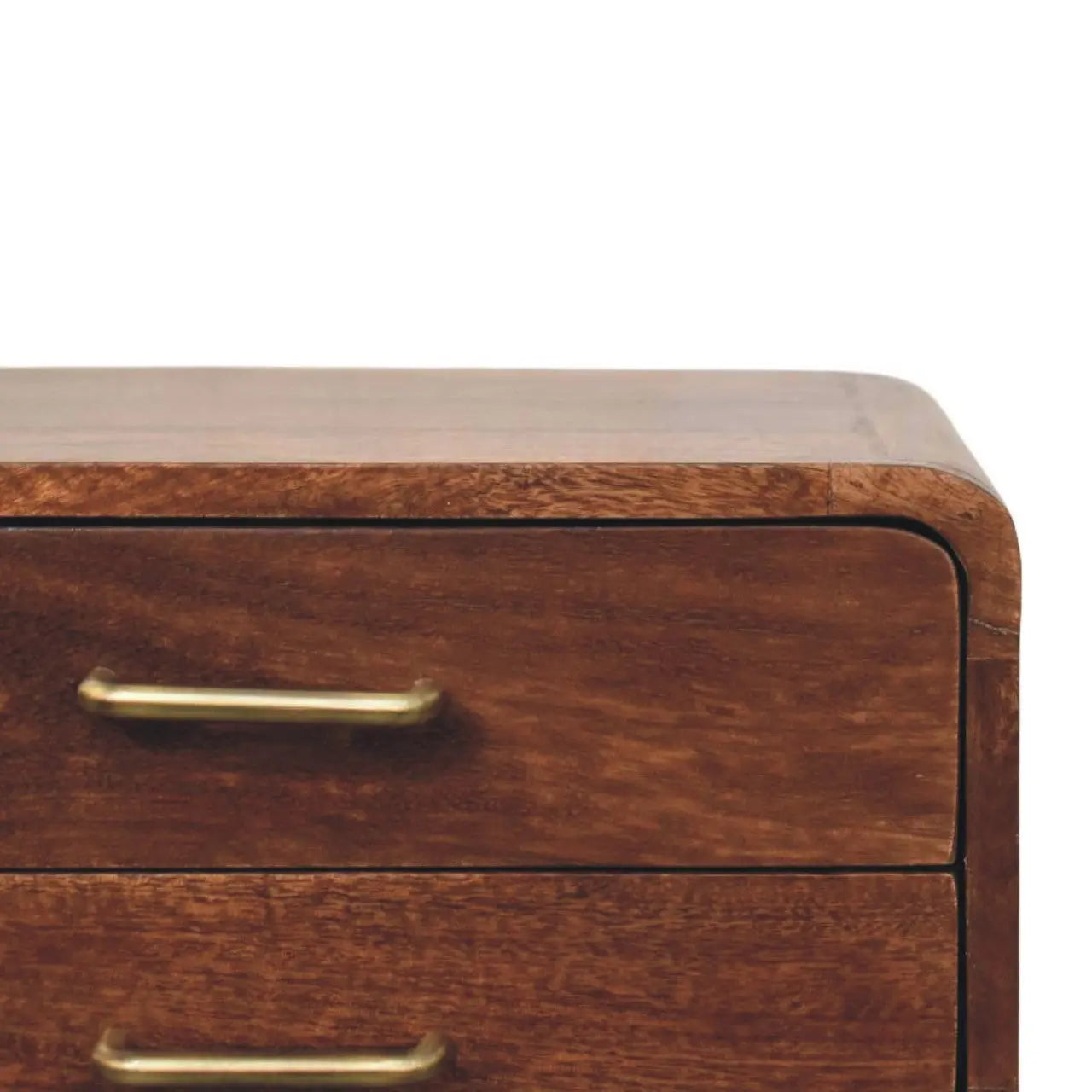 Valenza Two-Drawer Bedside Table - Avivra