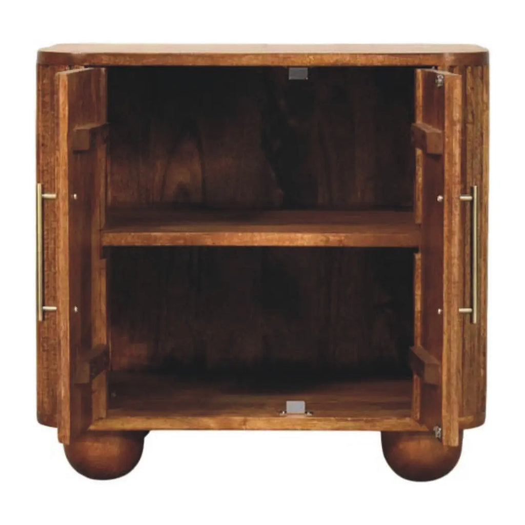 Solis Fluted Mini Sideboard - Avivra