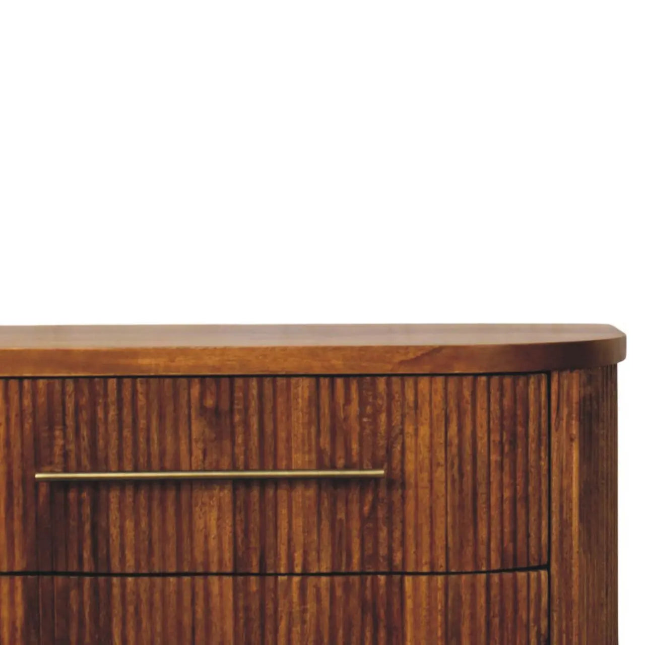 Emerson Ribbed 3-Drawer Chest - Avivra