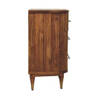 Emerson Ribbed 3-Drawer Chest - Avivra