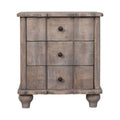 Lume Washed Bedside Table Avivra