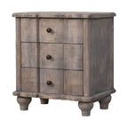 Lume Washed Bedside Table Avivra