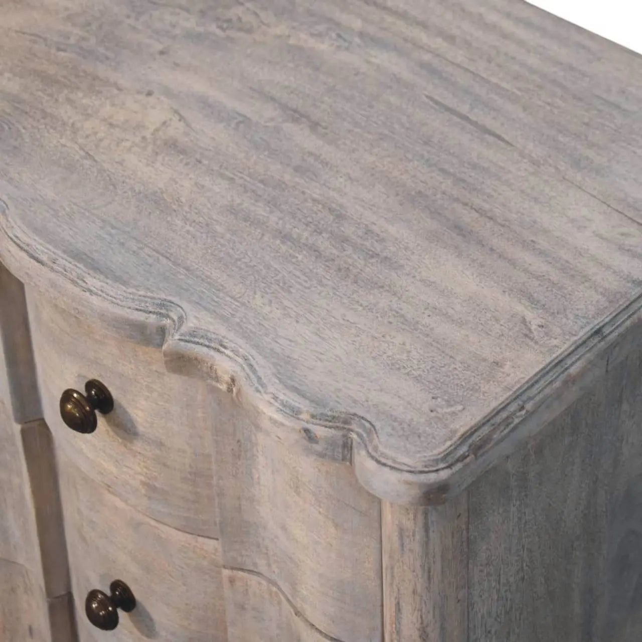 Lume Washed Bedside Table Avivra