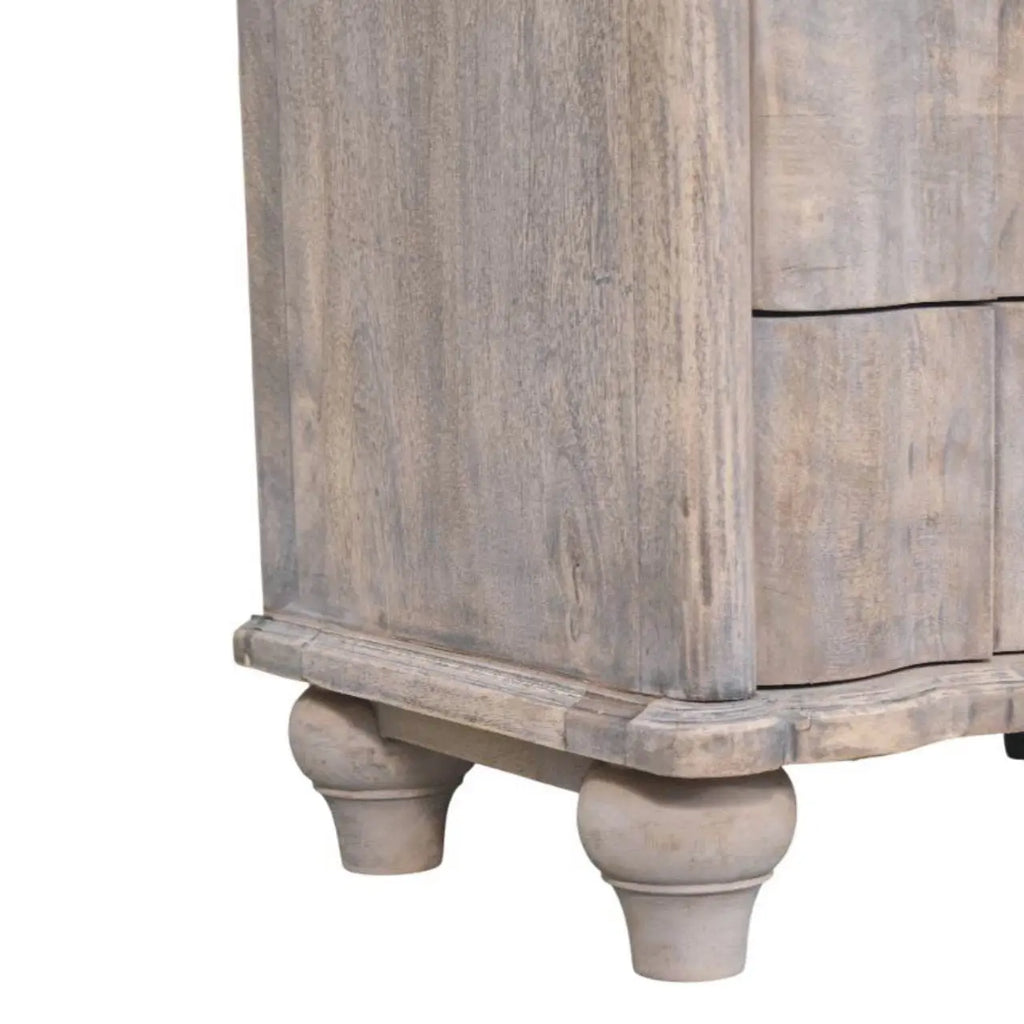 Lume Washed Bedside Table Avivra