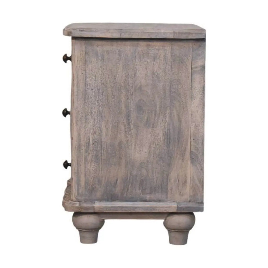 Lume Washed Bedside Table Avivra
