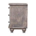 Lume Washed Bedside Table Avivra