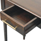 Cordelier Turned-Leg Writing Desk - Avivra
