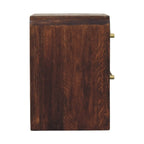 Copenhagen 2-Drawer Nightstand in Smoked Oak - Avivra