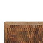 Cadiz Carved Block Cabinet - Avivra