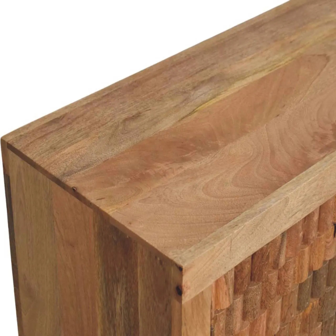 Cadiz Carved Block Cabinet - Avivra