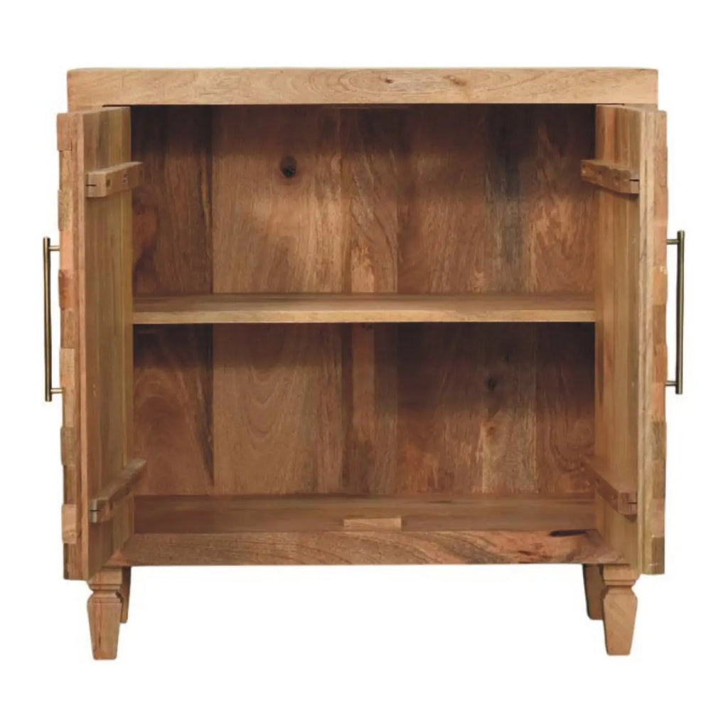 Cadiz Carved Block Cabinet - Avivra