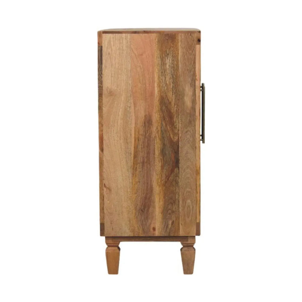 Cadiz Carved Block Cabinet - Avivra