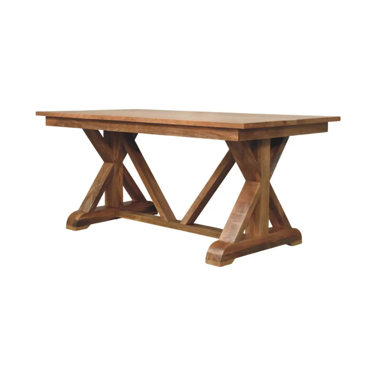 Solid Wood Treston Dining Table Avivra
