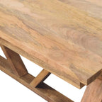 Solid Wood Treston Dining Table Avivra